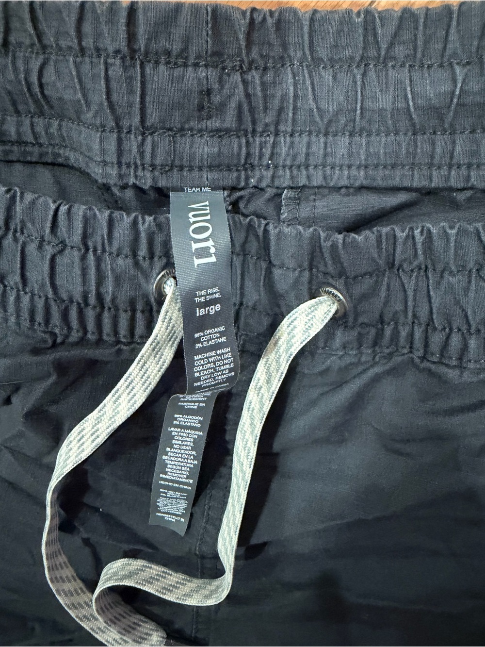 Vuori Vintage Ripstop Shorts size large